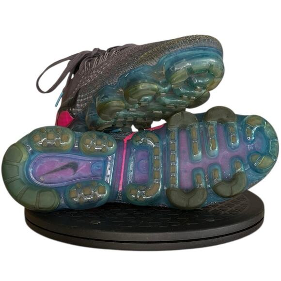 Womens Nike Air VaporMax 942843-004 Athletic Sneaker Shoes Size 8.5 Gray Running - Picture 5 of 6